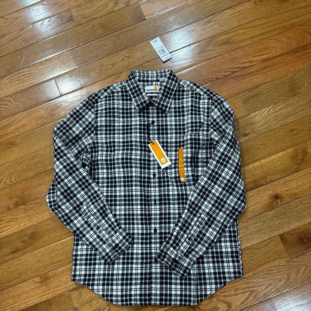 Timberland Midweight Flannel Shirt - Size: L
